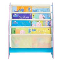Worlds Apart 470PEL kinderboekenkast Multi kleuren Boekenkast met draagdoeken 4 schappen - thumbnail