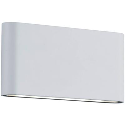 LED Tuinverlichting - Tuinlamp - Trion Thino - Wand - 8W - Mat Wit - Aluminium LED Tuinverlichting - Tuinlamp - Trion Thino - Wand - 8W - Mat Wit - Aluminium