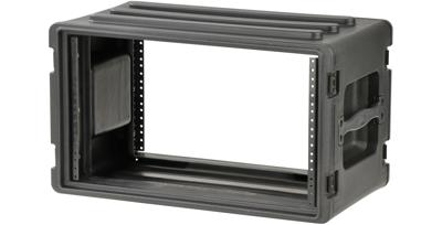SKB Roto-Molded 6U Shallow Rack Zwart