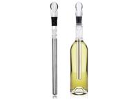 XEMM Koelstick met Schenker - Wijnkoeler - RVS - Set van 2 - thumbnail