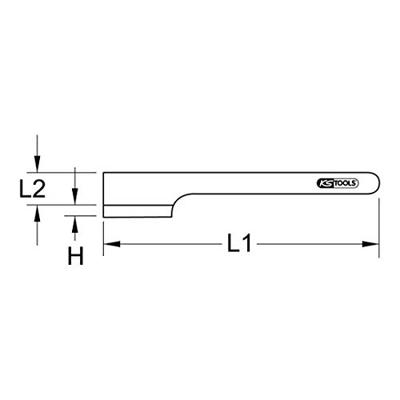 KS Tools 963.5106 Brozeplus carbidtromelopener 300 mm
