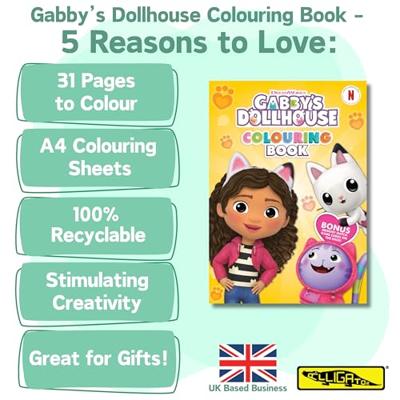 Totum Gabby&apos;s poppenhuis kleurboek