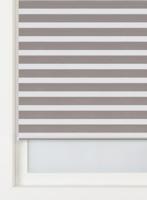 HEMA Duo rolgordijn structuur lichtdoorlatend bruin (bruin) - thumbnail