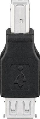 USB A naar USB B verloopstekker