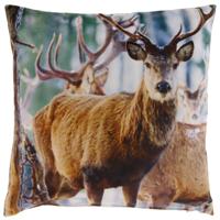 Kussen Reindeer Print 45x45 cm dessin 3 Unique Living - Unique living - thumbnail