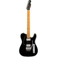 Fender American Ultra Luxe Telecaster HH FR Mystic Black MN elektrische gitaar met koffer - thumbnail