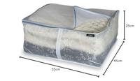 Opbergtas Domopak Living Bon Ton Deken 55 x 45 x 25 cm - thumbnail