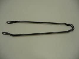 Spatbordstang 26" per stuk antraciet