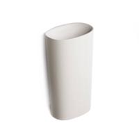 Wastafel Ideavit Colidcliff Staand Model 50x35x90 cm Solid Surface Mat Wit Ideavit - thumbnail