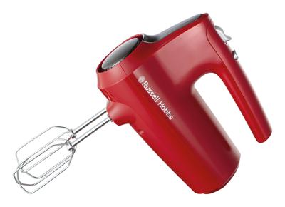 Handmixer - RUSSEL HOBBS - Desire Red - 185 W - 5 snelheden - Rood