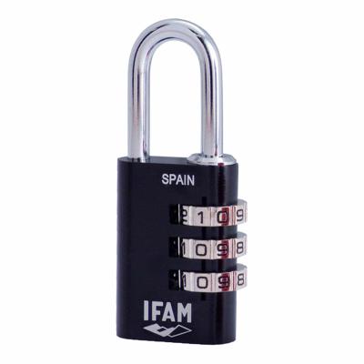 Combinatieslot IFAM Combi30 Aluminium Zwart Combinatieslot IFAM Combi30 Aluminium Zwart