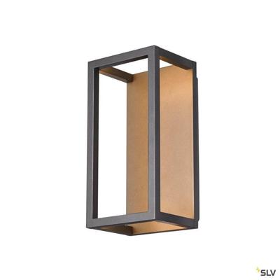 SLV QUADRULO 1005201 LED-buitenlamp (wand) LED vast ingebouwd 8 W Antraciet