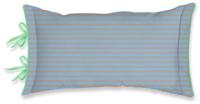 Pip Studio Pip Studio Viva La Vida Cushion - Blauw 35x60 cm - thumbnail
