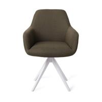 Jesper Home Hiroo eetkamerstoel Jungle Jewel turn white - thumbnail