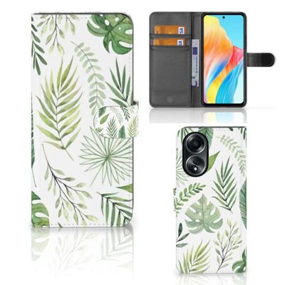 OPPO A58 4G Hoesje Leaves OPPO A58 4G Hoesje Leaves