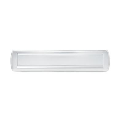 AXA AXA Curve Plus briefplaat - aluminium naturel AXA AXA Curve Plus briefplaat - aluminium naturel