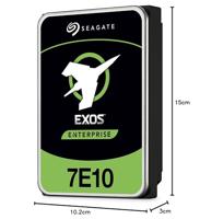 Seagate Exos 7E10 4 TB Harde schijf (3.5 inch) SATA III ST4000NM000B - thumbnail