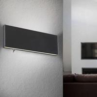 Globo Design wandlampSiegfried S zwart met schakelaar - 41751-8B - thumbnail