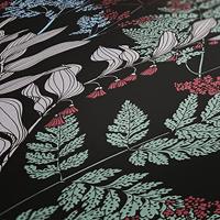 Architects Paper Floral Impression - Zwart - Bloemrijk - 377511 - thumbnail