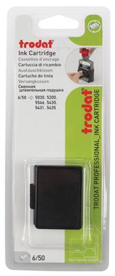 Trodat Reserve-stempelkussen Jun 50 81024 70 x 50 mm (bxh) Zwart 2 stuk(s)