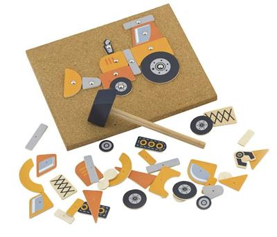 VIGA hamermozaïek set, voertuig, afm 23x18 cm, 1 stuk VIGA hamermozaïek set, voertuig, afm 23x18 cm, 1 stuk