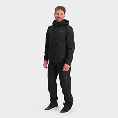 AGU Section Regenjas II Essential Heren - Zwart - XXL - Waterdicht