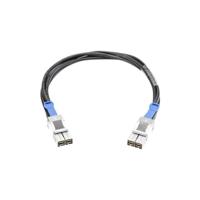 Axiom Stacking 0.5m Stack Stack Zwart, roestvrij staal InfiniBand kabel (0,5 m, Stack, Zwart, roestvrij staal) - thumbnail