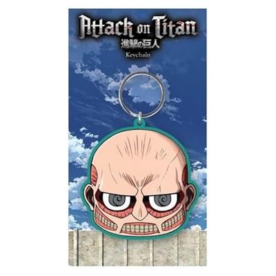 Attack on Titan - Colossal Chibi Rubber Keychain
