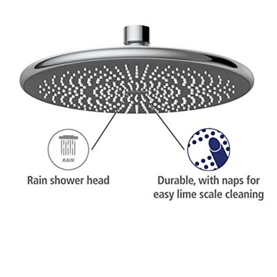 Wenko Regendouchekop Watersaving (Chroom, Ø 22,5 cm)