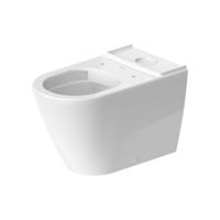 Toilet Duravit D-Neo HygieneGlaze Staand Voor Reservoir Rimless Diepspoel 65 cm Hoogglans Wit - thumbnail