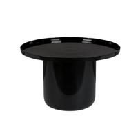 Zuiver Ronde Salontafel 'Shiny Bomb' 67cm, kleur Zwart - thumbnail