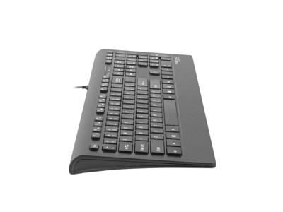 Toetsenbord Natec NKL-1717 Zwart Spaans Toetsenbord Natec NKL-1717 Zwart Spaans