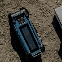 Sangean MMR-99 Outdoorradio DAB+, DAB, VHF (FM) Noodradio, Bluetooth Zonnepaneel, Spatwaterbestendig, Stofdicht Zwart - thumbnail