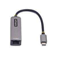 USB-kabel Startech 2GPD3-USB-C-ETHERNET Grijs - thumbnail