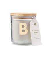 HEMA Kaars in glas Ø8x10cm letter B - thumbnail