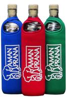 Amanprana - Glazen fles blauw 500ml - thumbnail