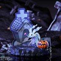 The Nightmare Before Christmas Abystyle Figure - Zero - thumbnail