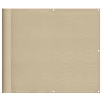 VidaXL Balkonscherm 90x700 cm 100% oxford polyester beige - thumbnail