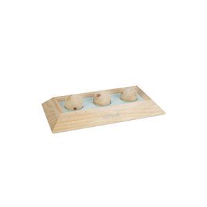 Beeztees braingame ballira - knaagdier - hout - mint - 30x15x7cm Beeztees braingame ballira - knaagdier - hout - mint - 30x15x7cm