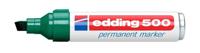 Edding 500 permanent marker 2-7mm schuin groen - thumbnail