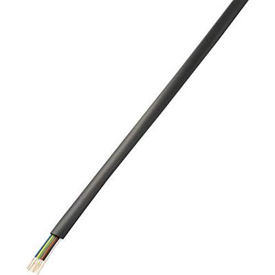 TRU COMPONENTS 1564535 Telefoonkabel 6 x 0.08 mm² Zwart 50 m TRU COMPONENTS 1564535 Telefoonkabel 6 x 0.08 mm² Zwart 50 m