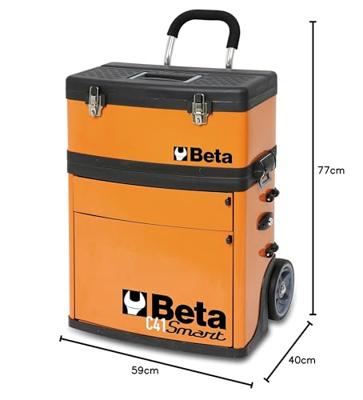 Beta C41S Trolley, twee-delig - 041000001 Beta C41S Trolley, twee-delig - 041000001