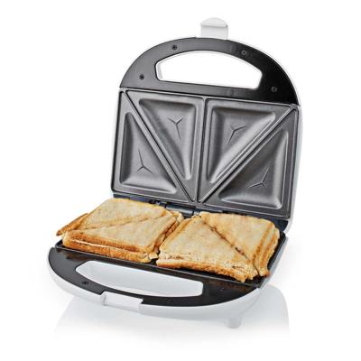 Nedis Sandwich maker | 700 W | 20.5 x 12 cm | 1 stuks - KASM110FWT KASM110FWT