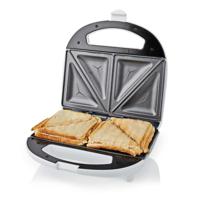 Nedis Sandwich maker | 700 W | 20.5 x 12 cm | 1 stuks - KASM110FWT KASM110FWT - thumbnail