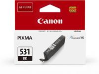Canon Inktcartridge CLI-531 BK Origineel Foto zwart 6118 C 001 - thumbnail