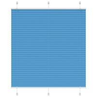 Pliss rolgordijn 120x150cm stofbreedte 119,4cm polyester blauw - thumbnail