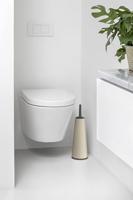 Brabantia renew toiletborstel met houder soft beige - thumbnail