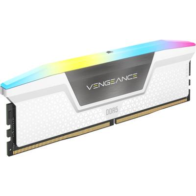 RAM geheugen Corsair Vengeance RGB CMH32GX5M2B6000C30W 32 GB DDR4 6000 MHz cl30 - thumbnail