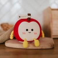 Oplaadbaar nachtlampje appel rood - thumbnail