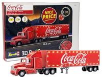 Revell 3D Puzzle Coca Cola Truck - thumbnail
